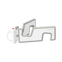 Baseus nešiojamas išskleidžiamas telefono stovas - baltas