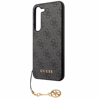 Guess 4G Charms Collection dėklas telefonui Samsung Galaxy S24 - juoda