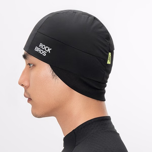 Rockbros M015 Winter Reversible Cycling Cap Size 54-61 cm - Black