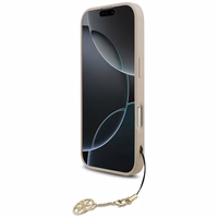 Guess 4G Charms Collection Magnetinis dėklas telefonui iPhone 17 - rožinė