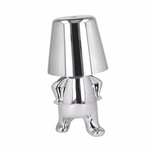 Naktinė lempa Silver Man dizainas F