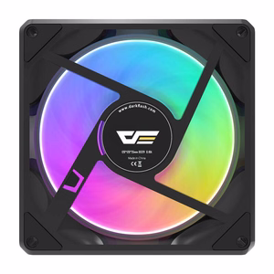 Darkflash Gauss G24 kompiuterio ventiliatorius (juodas)