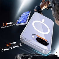 Tech-Protect FlexAir Hybrid MagSafe Dėklas for Google Pixel 10A - Clear