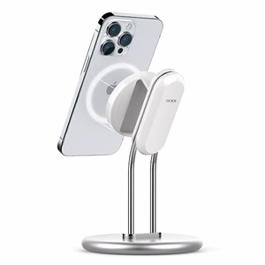 SODI SIM-300 MagSafe telefono stovas - sidabrinis