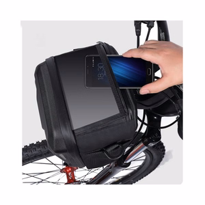 WILDMAN дорожная сумка для руля велосипеда с молнией WILDMAN GS9 3L черная