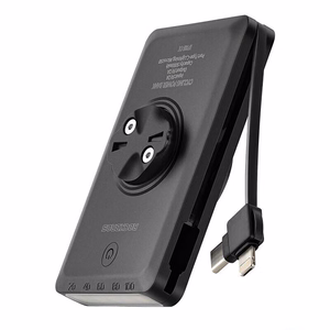 Rockbros JP008 priekinis dviračio žibintas su išorine baterija 5000mAh 150lm IPX6 - juodas