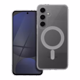 Dėklas Clear Mag Cover (MagSafe) skirtas Samsung S721 S24 FE skaidrus