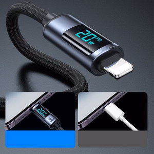 USB Кабель Joyroom "S-CL020A16" чёрный "Type-C / Lightning" 120см (до 20W)