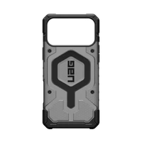 UAG Pathfinder Clear MagSafe Dėklas iPhone 17 Pro Max - Gray/Juodas