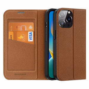 Чехол Dux Ducis Skin X2 для Samsung A145 A14 4G A146 A14 5G коричневый