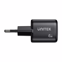 Unitek GaN tinklo įkroviklis 45W 2x USB-C PD 3.0 QC