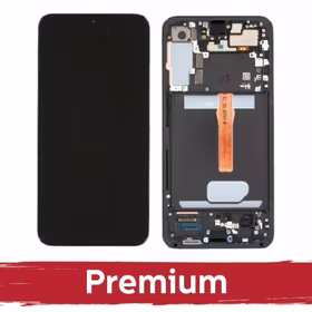 LCD ekranas suderinamas su Samsung S906 S22 Plus su rėmeliu / Žalias / OEM