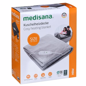 Medisana HDW XL šildoma antklodė, pilka
