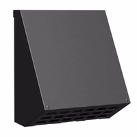 Metalinės grotelės ventiliatoriaus apsaugai nuo lietaus