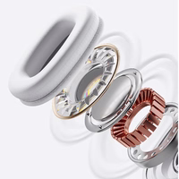 Rock Ausinės O5 belaidės Bluetooth sidabrinės