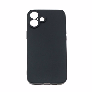 Minkštas dėklas iPhone 16 Plus - juodas