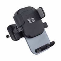 BLUE STAR automobilinis laikiklis oro angai AUTO LOCK X2, juodas