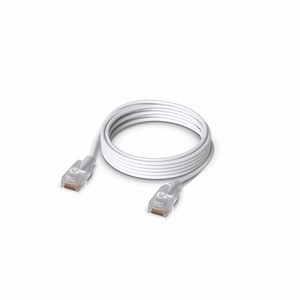 Ubiquiti UACC-Cable-Patch-EL-2M-W tinklo kabelis skaidrus, baltas Cat6