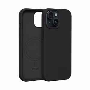 Etteri silikoninis magnetinis dėklas telefonui iPhone 13 6,1" juodas