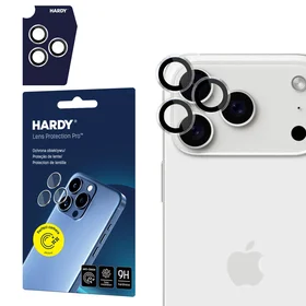 3mk HARDY Lens Protection Pro lęšio stiklas iPhone 17 Pro /17 Pro Max - skaidrus