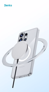 Benks Magnetic Crystal Dėklas (A048) for Samsung Galaxy S26 skaidrus