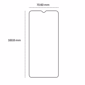 Защитное стекло 2,5D Samsung Galaxy A23 4G / A23 5G / M23 5G