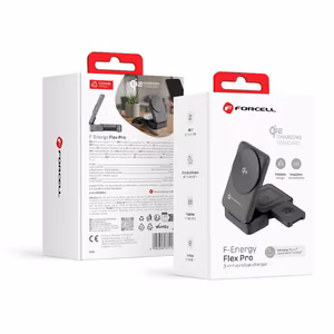 Belaidis įkroviklis Forcell 3in1 (F-05) (MagSafe) (Phone; Pods; Watch) 15W