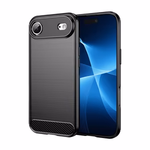 Carbon dėklas telefonui iPhone 17 Air - juodas