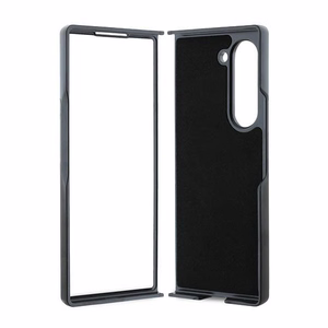 Guess 4G Blizgus Užrašas Dėklas telefonui Samsung Galaxy Z Fold 6 - Juoda