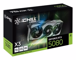 Видеокарта INNO3D iChill GeForce RTX 5080 X3 V2 NVIDIA, 16 GB GDDR7