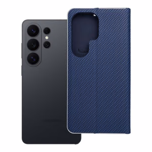 Flip case for Samsung S26 ULTRA Luna Book Carbon blue