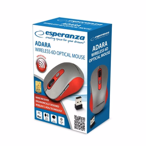 Esperanza EM131R belaidė pelė RF optinė 1600 DPI