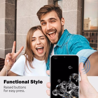 Crong Crystal Slim Cover - Samsung Galaxy S20 Ultra dėklas (skaidrus)