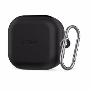 Tech-Protect Silikoninis Hook Dėklas for Samsung Galaxy Buds 4 / 4 Pro - juodas