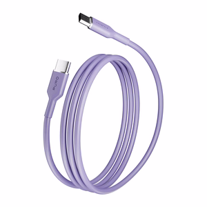 Puro ICON USB-C - USB-C laidas 1.5m - violetinis