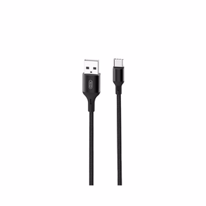 XO laidas NB143 USB - USB-C 1,0 m 2,4A, juodas