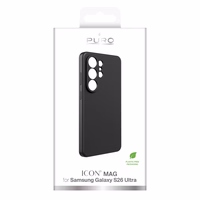 Puro ICON Protective Dėklas for Samsung Galaxy S26 Ultra Silikoninis - juodas