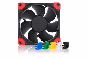 Noctua NF-A8 PWM CH.BK.S kompiuterio aušinimo komponentas Kompiuterio korpusui Ventiliatorius 8 cm Juoda