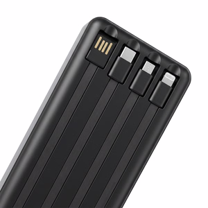 Setty solar power bank SLR-100 10000 mAh juodas