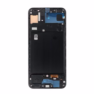 REWA OLED LCD ekranas su rėmeliu, skirtas SAMSUNG A50, juodas