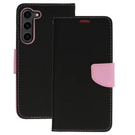 Fancy dėklas telefonui Samsung Galaxy S23 Plus juoda-rožinė