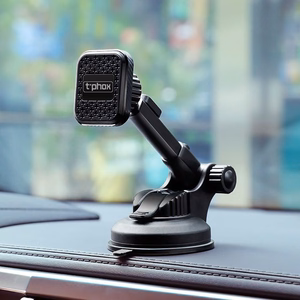 T-PHOX automobilinis laikiklis TH-05 prietaisų skydeliui, juodas