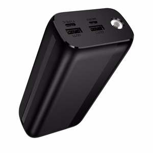 Borofone BJ86A Victoria išorinė baterija 30000mAh 2xUSB juoda