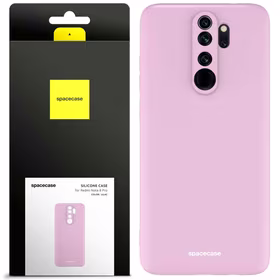 Spacecase silikoninis dėklas Redmi Note 8 Pro alyvinė
