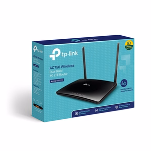 TP-Link Archer MR200 belaidis maršrutizatorius Greitas eternetas Dviguba juosta (2,4 GHz / 5 GHz) 4G Juoda