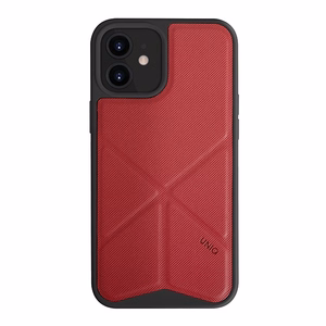 Uniq Transforma dėklas iPhone 12 mini - raudonas