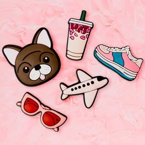 3D Sticker rožinis 5pcs set