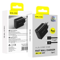 Blavec Wall charger BC-8 GaN4 - Type C - PD QC 65W 3A with Type C to Type C cable (TCBC8G4-CB653A+CC) black