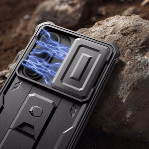 Tech-Protect Kevlar Cam+ Dėklas for Samsung Galaxy S26 - juodas