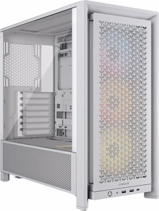 Corsair FRAME 4000D RS ARGB Midi Tower baltas